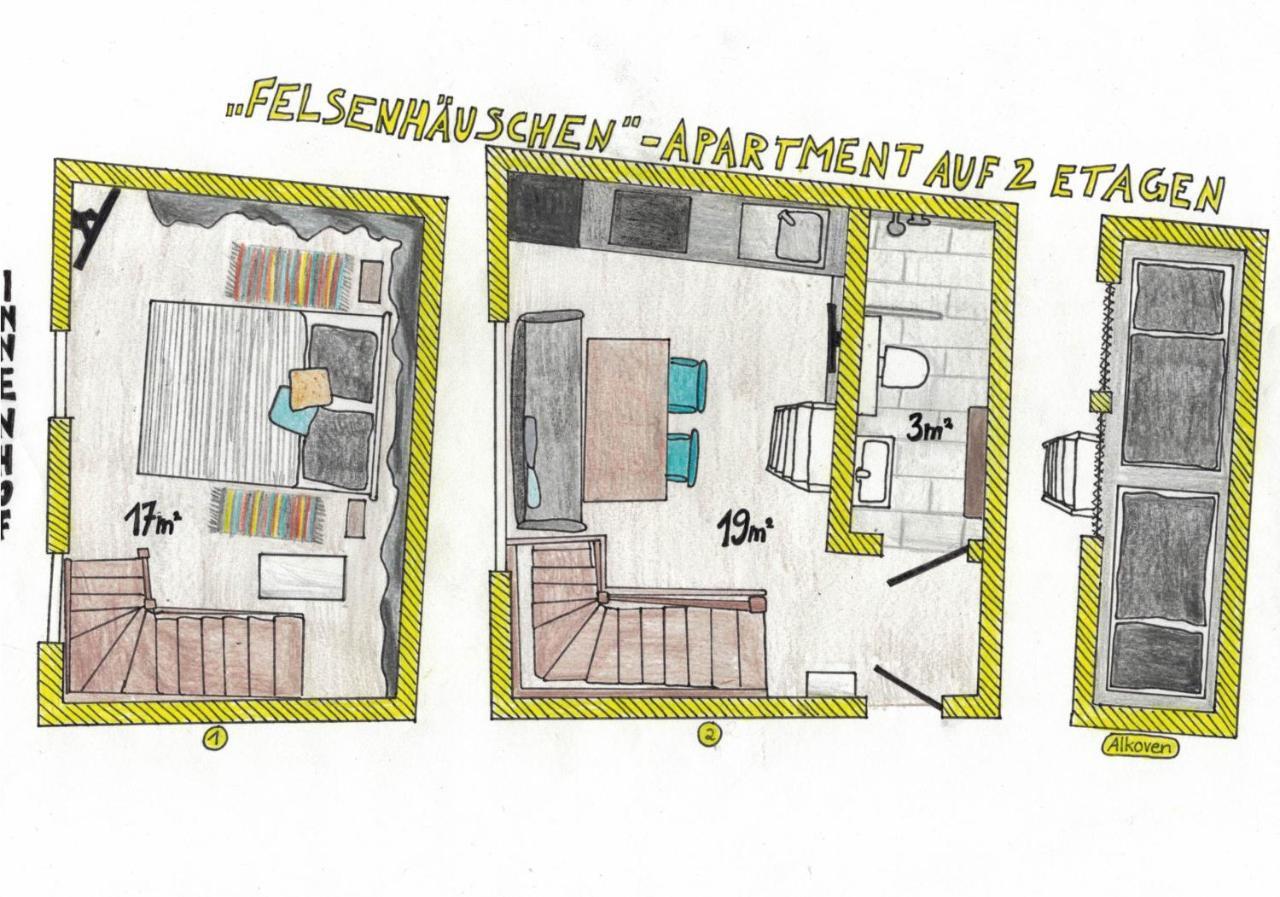 Das Gelbe Haus - Drei Besondere Ferienwohnungen Flensburg Exterior photo